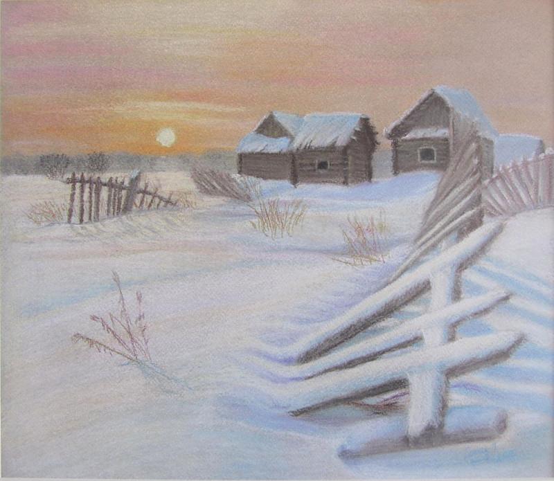Картина Зима 2010