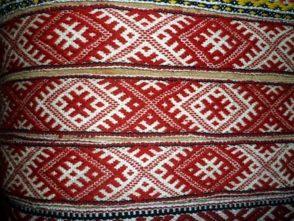 Пояса белорусские тканые с орнаментом (13 нитей)
