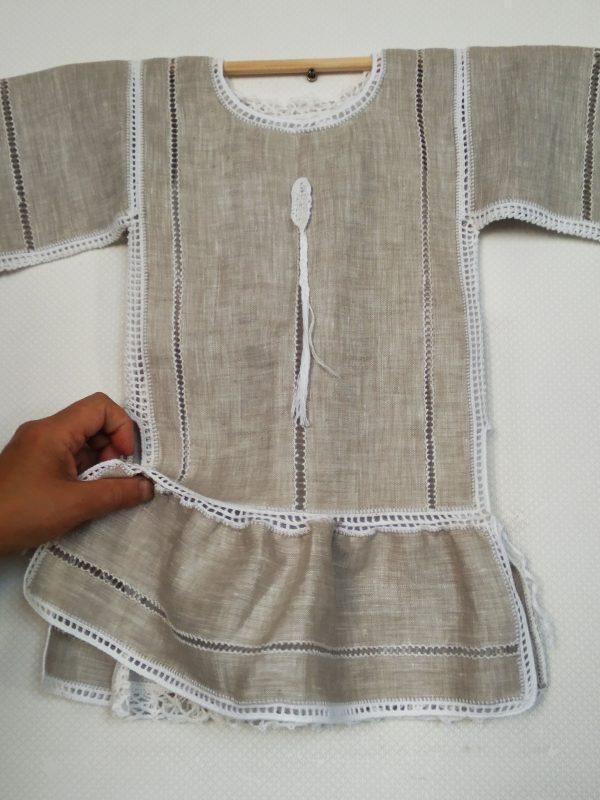 Платье льняное для девочки 2-3 лет