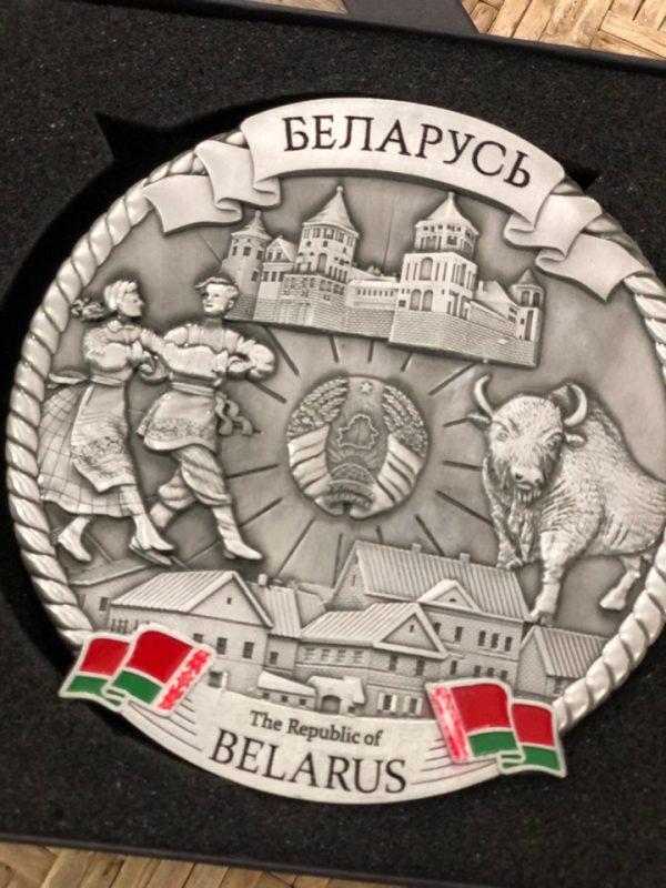 Тарелка сувенирная Belarus