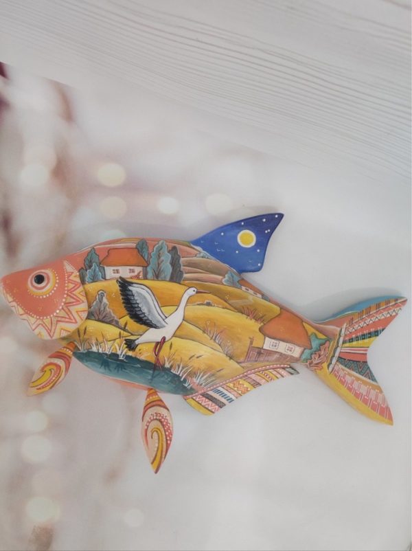 Панно декоративное  "Рыба"