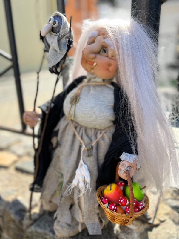 Кукла коллекционная "Баба Яга"