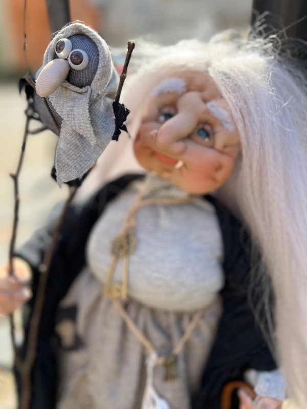 Кукла коллекционная "Баба Яга"