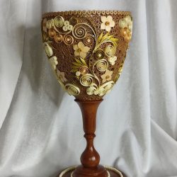 Чаша сувенирная (сожская скань)