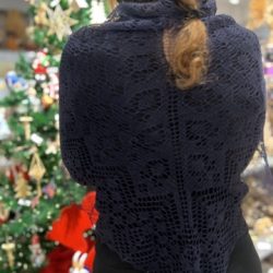 Шаль женская (лен)