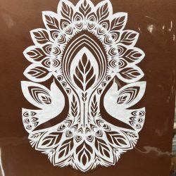 Вытинанка "Дерево жизни"