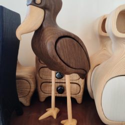 Шкатулка Китоглав птичка
