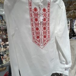 Сорочка мужская вышиванка льняная