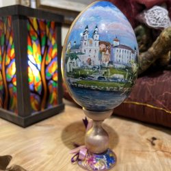 Сувенирное яйцо "Минск"