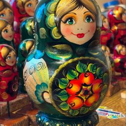 Матерешка с яблоками 10 мест